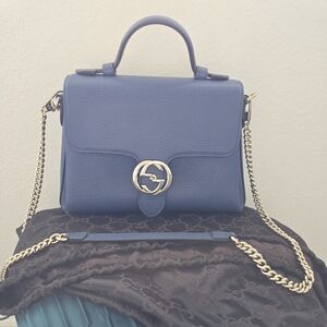 Gucci Marmont Interlocking Chain Bag.